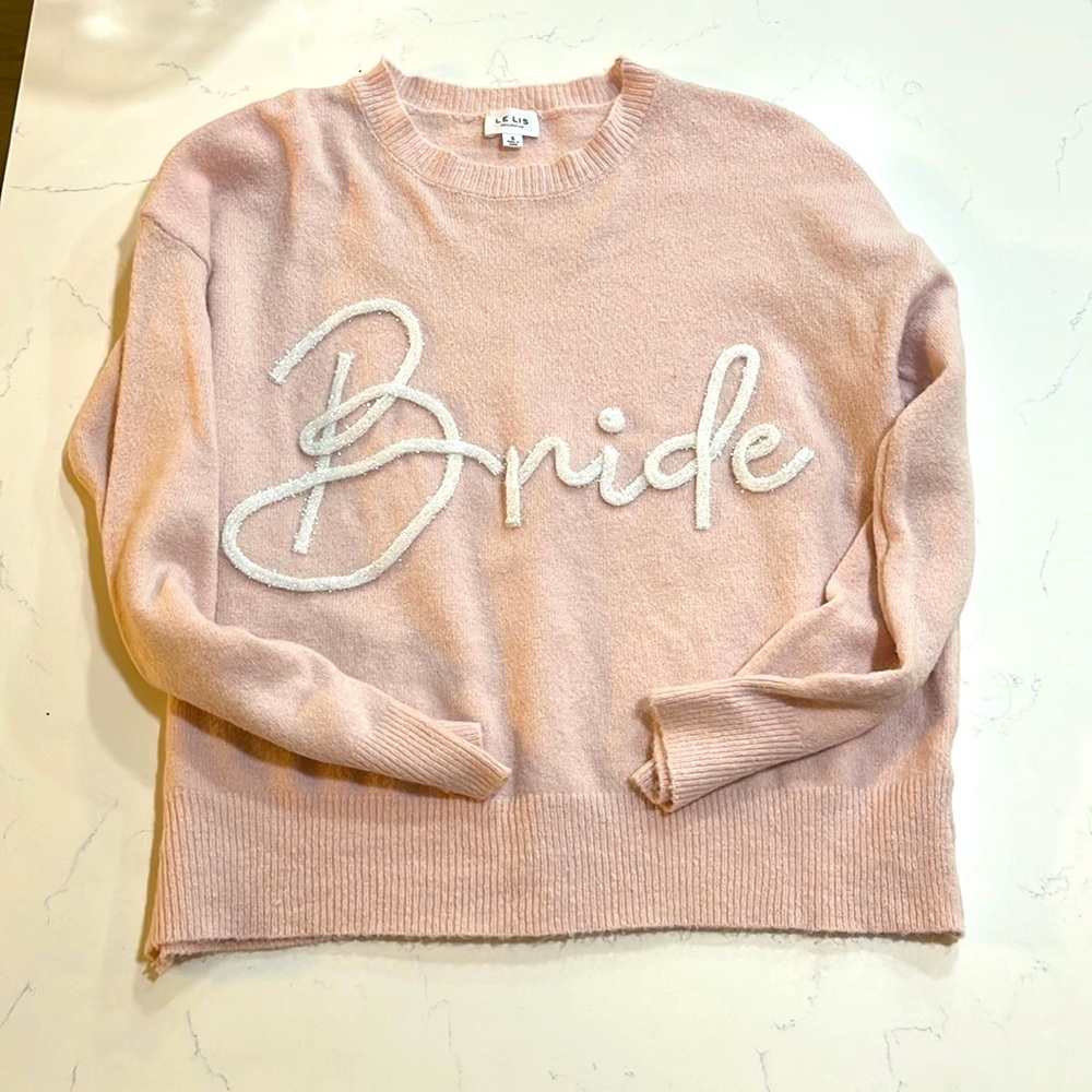 Oversized Bride CrewNeck Sweatshirt